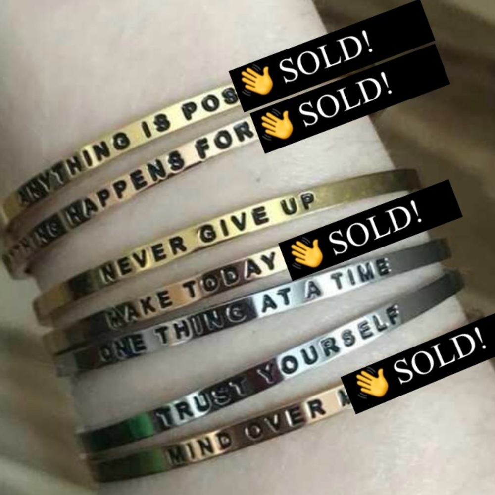 3 MantraBands in Silver & Yellow Gold!